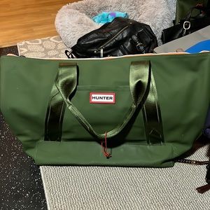 Hunter target tote bag